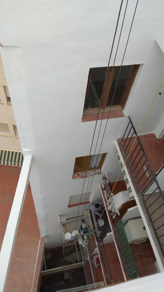 Rehabilitación de patios de luces en Castellón