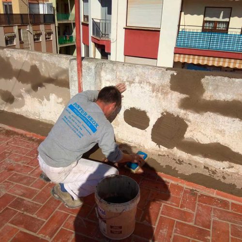 reparacion pared tejado Castellon
